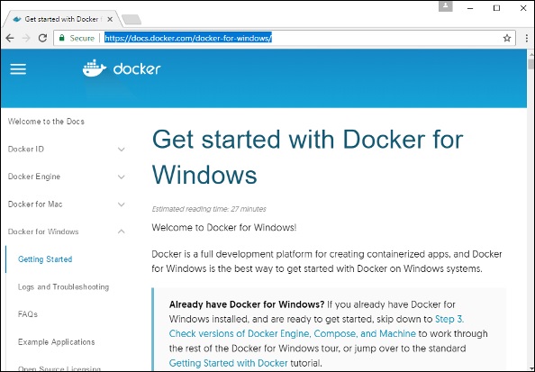 docker for mac tutorials